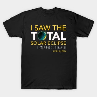 I just saw the eclipse at Little Rock Arkansas T-Shirt